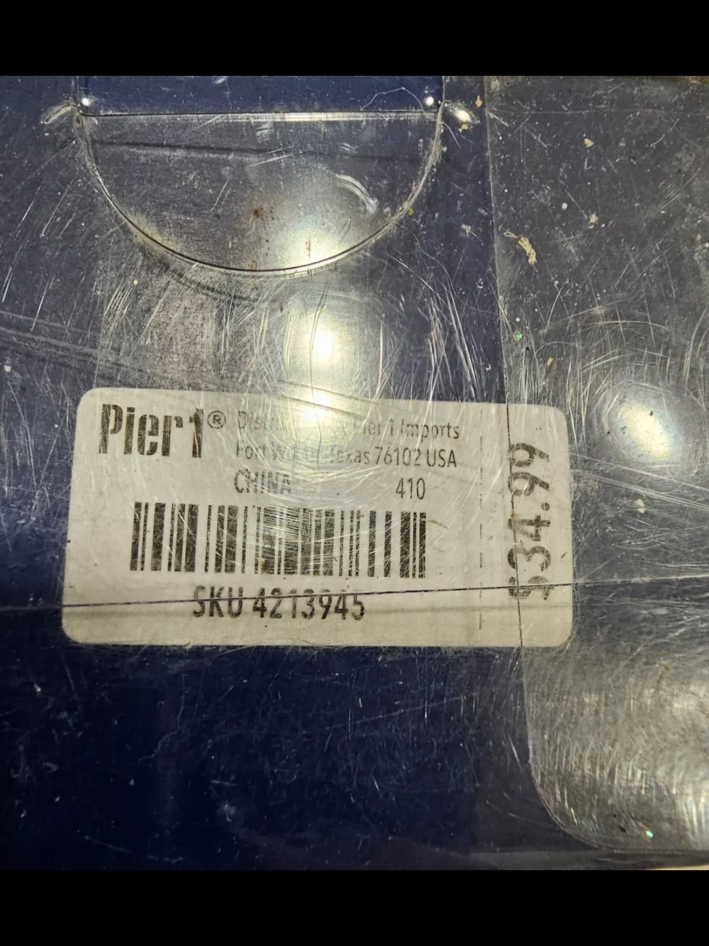 Pier 1 Ceramic Zebra and Tiger Place Card Or Picture Holders